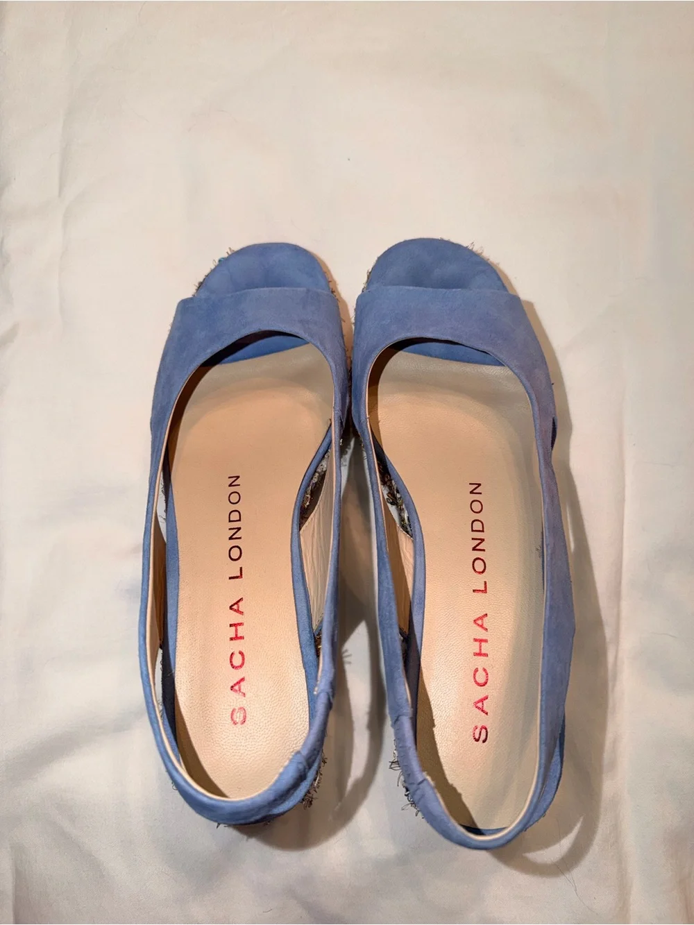 Sacha London Isla Sky Kid Suede/Paris Women’s Size 8.5